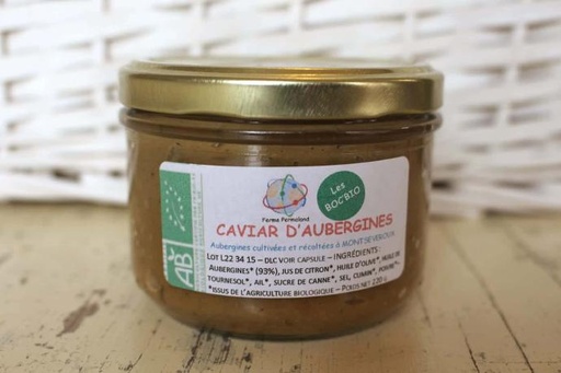Boc'bio - Caviar d'aubergines - Bio*